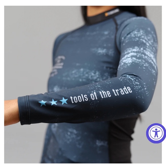 TOOLS OF THE TRADE V2 93 brand Women's Rash Guard size small jiu-jitsu - Picture 3 of 9